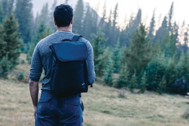 Logotrade corporate gifts photo of: Swiss Peak Fern AWARE™ RPET all over zipper 15.6" backpack