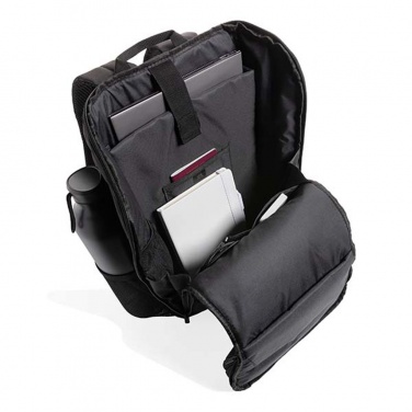 Logotrade promotional gift picture of: Swiss Peak AWARE™ easy access 15.6'' laptop backpack