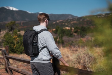 Logo trade advertising products picture of: Swiss Peak AWARE™ easy access 15.6'' laptop backpack