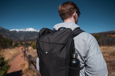 Logotrade business gift image of: Swiss Peak AWARE™ easy access 15.6'' laptop backpack