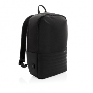 Logotrade business gift image of: Swiss Peak AWARE™ RFID anti-theft 15.6'' laptop backpack