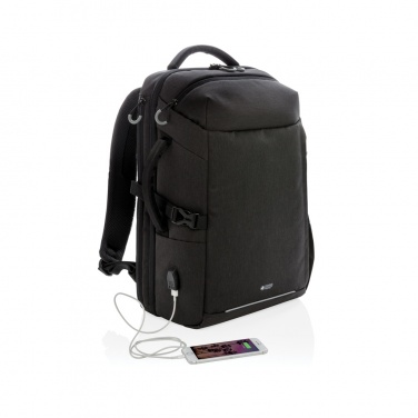 Logo trade promotional product photo of: Swiss Peak AWARE™ XXL weekend travel backpack