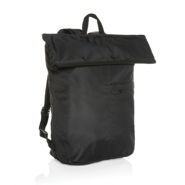 Logotrade corporate gift image of: Dillon AWARE™ RPET lightweight foldable backpack