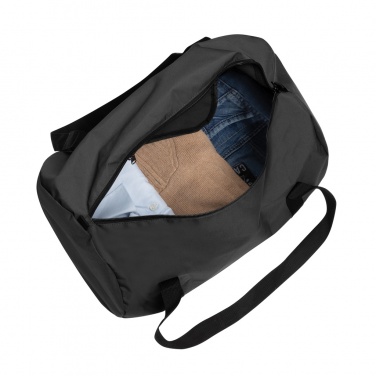 Logo trade promotional gifts image of: Dillon AWARE™ RPET foldable sports bag