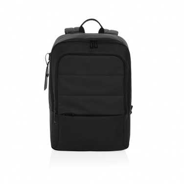 Logotrade promotional merchandise image of: Armond AWARE™ RPET 15.6 inch deluxe laptop backpack