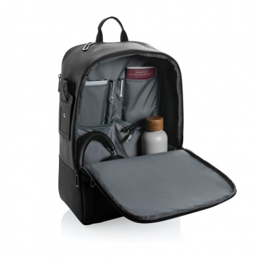 Logotrade business gift image of: Armond AWARE™ RPET 15.6 inch deluxe laptop backpack