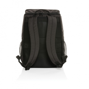 Logotrade business gift image of: Pedro AWARE™ RPET deluxe backpack with 5W solar panel