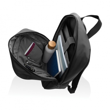 Logo trade advertising product photo of: Armond AWARE™ RPET 15.6 inch standard laptop backpack