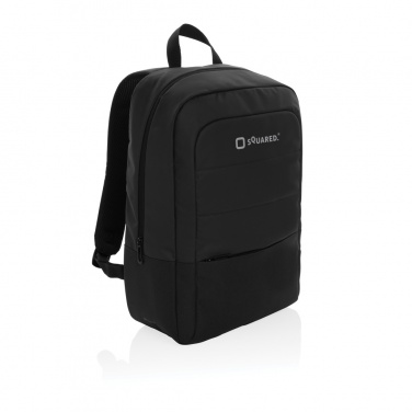 Logo trade promotional giveaways picture of: Armond AWARE™ RPET 15.6 inch standard laptop backpack