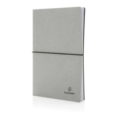 Logotrade advertising product picture of: A5 recycled leather notebook