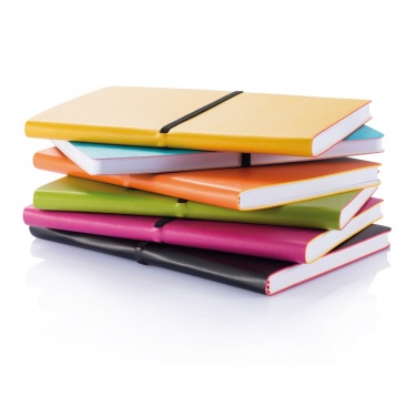 Logo trade advertising product photo of: Deluxe softcover A5 notebook
