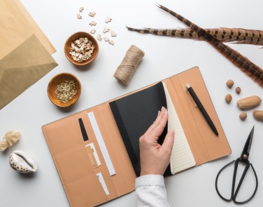 Logo trade corporate gift photo of: A5 Deluxe design notebook cover