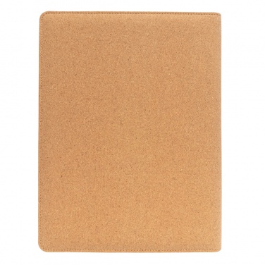Logotrade promotional gifts photo of: Deluxe cork portfolio A4 with pen