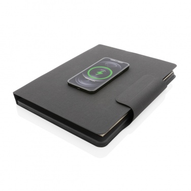 Logotrade advertising product picture of: Artic Magnetic 10W wireless charging A4 portfolio