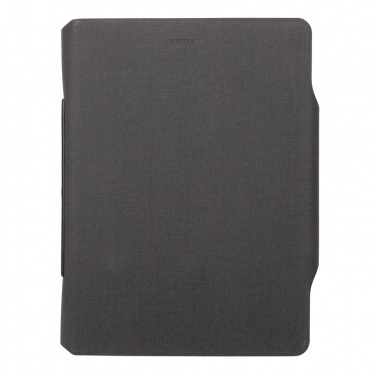 Logo trade corporate gift photo of: Artic Magnetic 10W wireless charging A4 portfolio