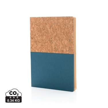 Logotrade business gifts photo of: A5 cork & kraft notebook