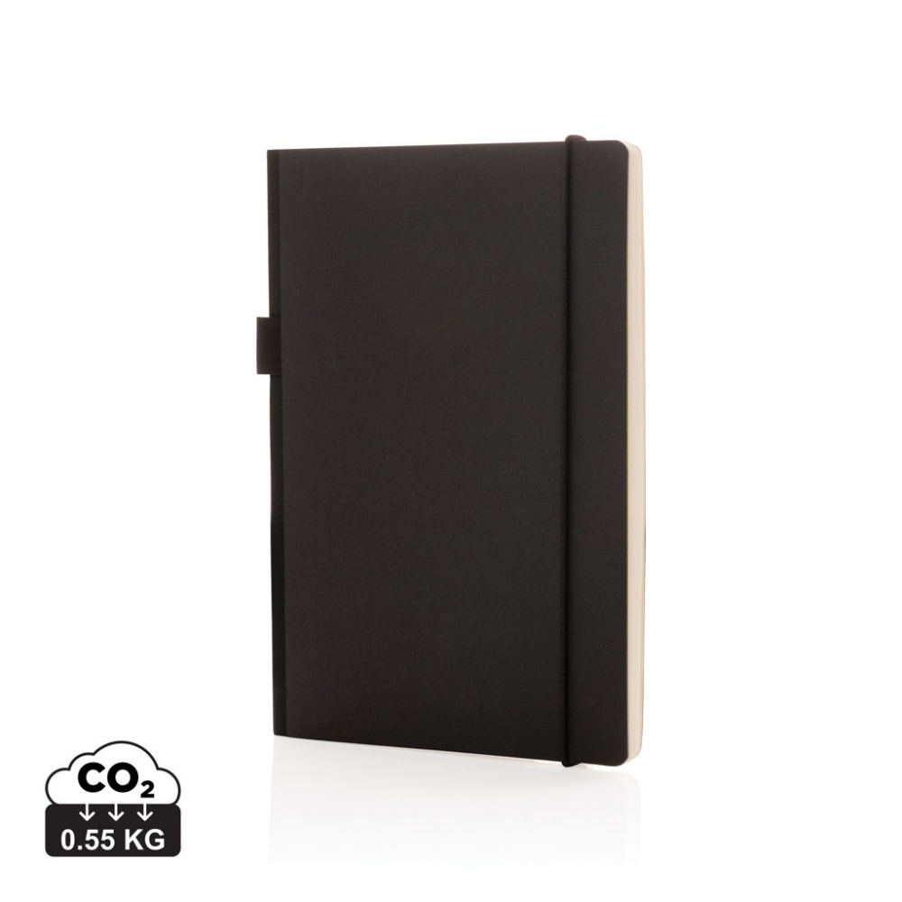 Logotrade promotional gift image of: A5 deluxe kraft hardcover notebook