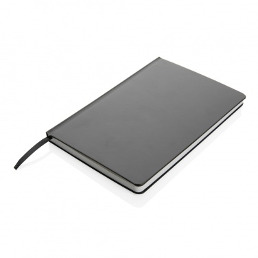 Logo trade promotional products picture of: A5 Impact stone paper hardcover notebook