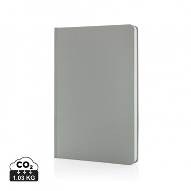 Logo trade promotional products picture of: A5 Impact stone paper hardcover notebook