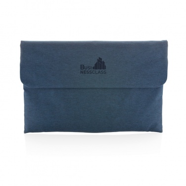 Logotrade promotional gift image of: Magnetic closing 15.6" Laptop sleeve PVC free