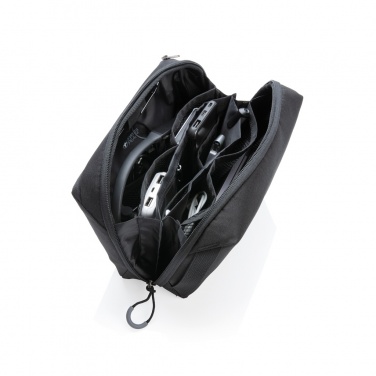 Logo trade promotional giveaways image of: Swiss Peak AWARE™ tech pouch PVC free
