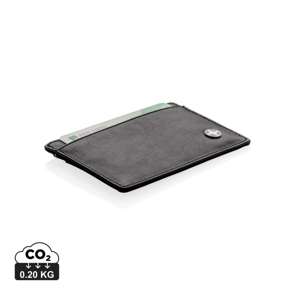 Logo trade corporate gifts image of: RFID anti-skimming card holder
