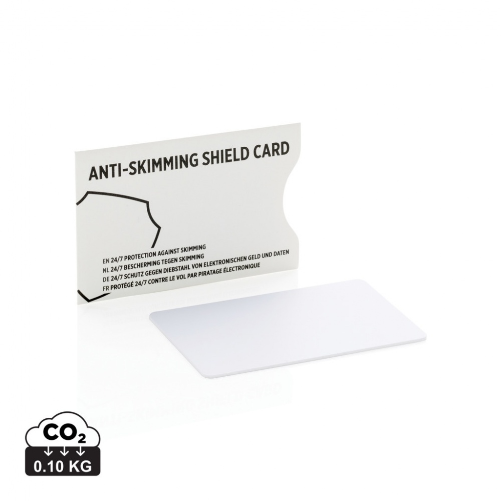 Logo trade promotional products picture of: Anti-skimming RFID shield card with active jamming chip