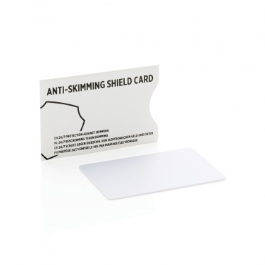 Logotrade promotional merchandise picture of: Anti-skimming RFID shield card with active jamming chip