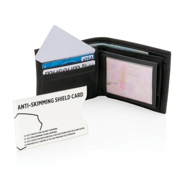 Logo trade promotional gift photo of: Anti-skimming RFID shield card with active jamming chip