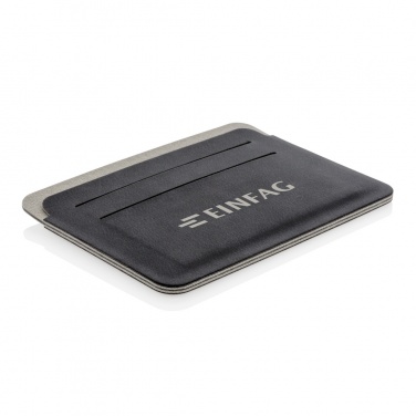 Logo trade business gift photo of: Quebec RFID safe cardholder