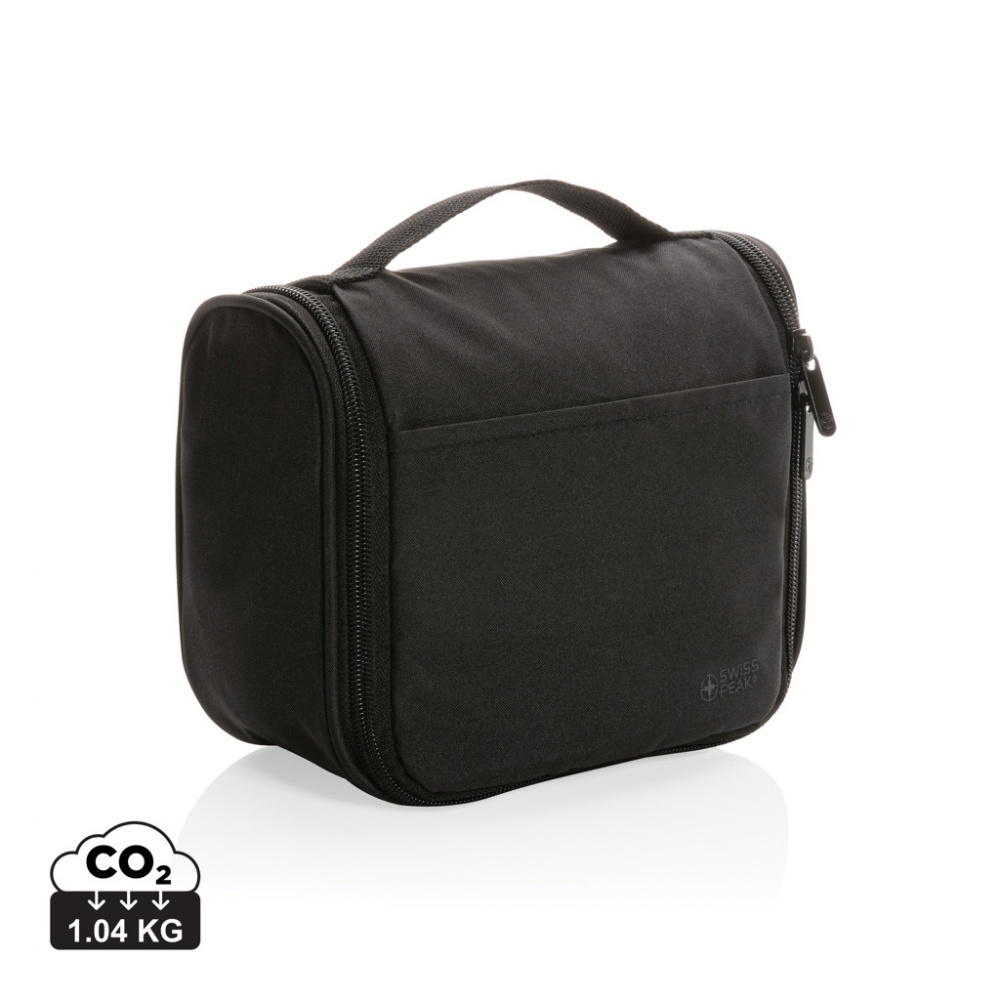 Logotrade promotional gift picture of: Swiss Peak Lohan AWARE™ Toiletry bag