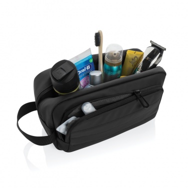 Logo trade promotional merchandise image of: Armond AWARE™ RPET toiletry bag