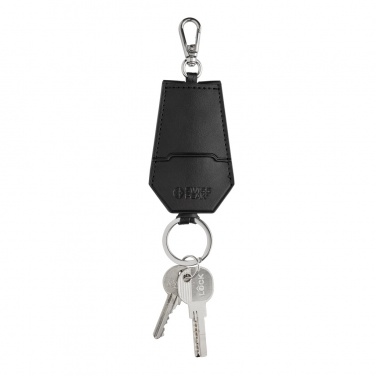 Logotrade corporate gift picture of: SP Tula RCS certified recycled PU key holder and pen set