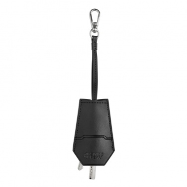 Logo trade corporate gifts picture of: SP Tula RCS certified recycled PU key holder and pen set