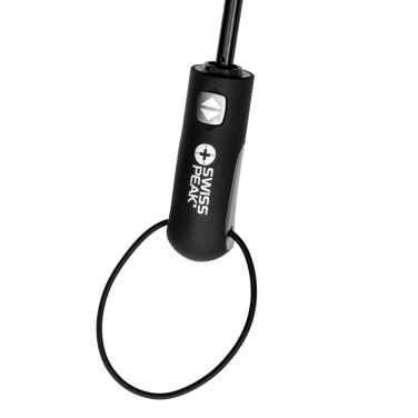 Logo trade promotional gifts image of: Swiss Peak Aware™ Tornado 27” pocket storm umbrella