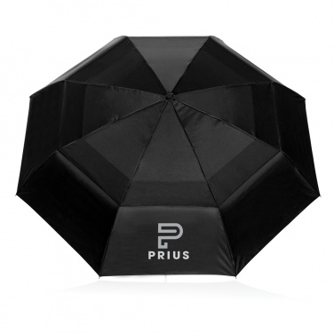 Logo trade promotional merchandise image of: Swiss Peak Aware™ Tornado 27” pocket storm umbrella
