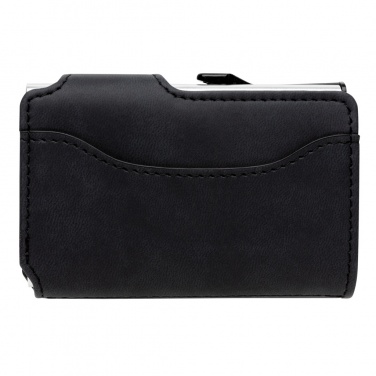 Logotrade promotional giveaway picture of: Standard aluminium RFID cardholder with PU wallet