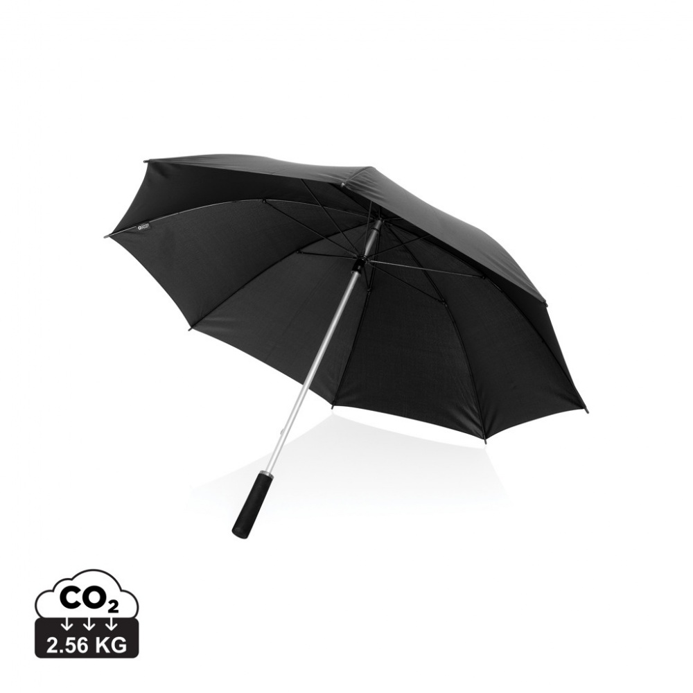 Logo trade promotional items picture of: Swiss Peak Aware™ Ultra-light manual 25” Alu umbrella