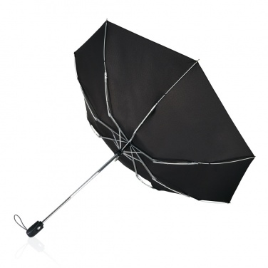Logo trade corporate gifts picture of: Swiss Peak AWARE™ Traveller 21” automatic umbrella