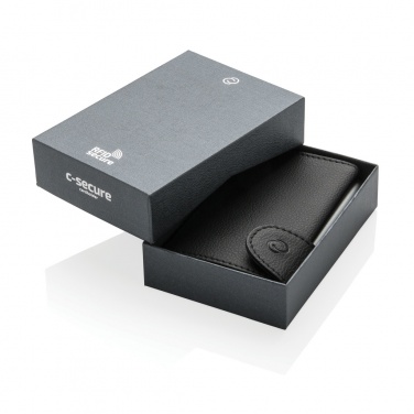 Logo trade advertising product photo of: C-Secure RFID card holder & wallet