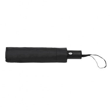 Logo trade promotional products image of: 21" Impact AWARE™ RPET 190T auto open/close umbrella