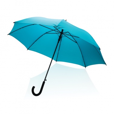 Logo trade business gift photo of: 23" Impact AWARE™ RPET 190T standard auto open umbrella