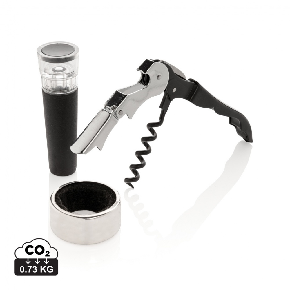 Logo trade promotional gifts picture of: Vino Sommelier set 3pc