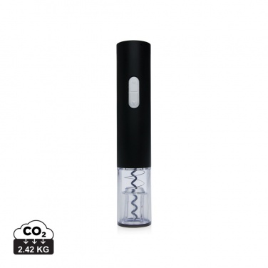 Logo trade promotional gifts image of: Electric wine opener - battery operated