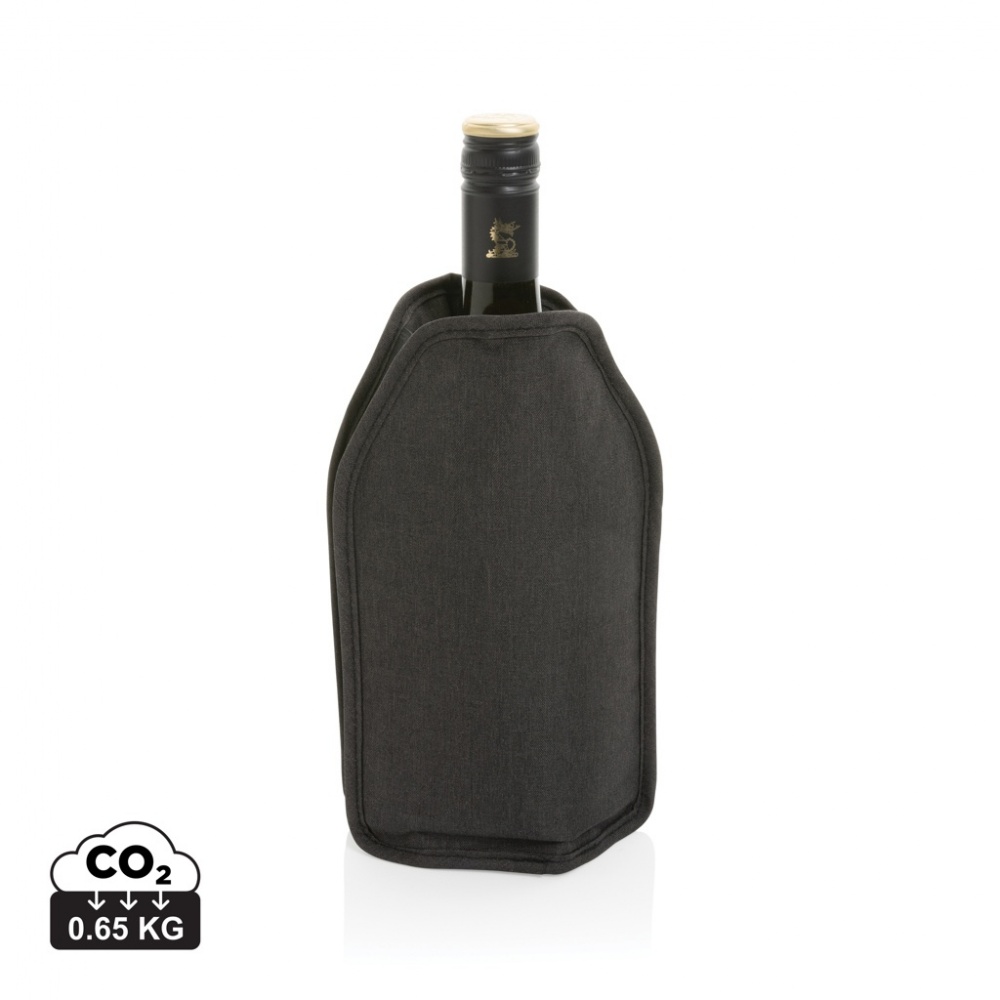 Logotrade advertising product image of: Vino AWARE™ RPET wine cooler sleeve