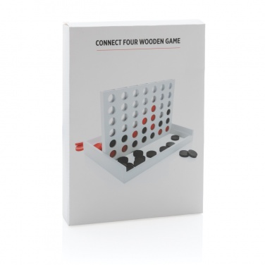 Logotrade promotional items photo of: Connect four wooden game