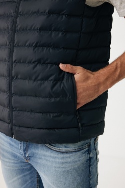 Logo trade promotional giveaway photo of: Iqoniq Meru men recycled polyester bodywarmer