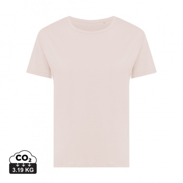 Logo trade promotional giveaway photo of: Iqoniq Yala women lightweight recycled cotton t-shirt