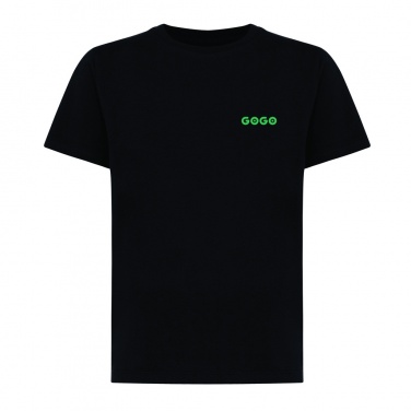 Logo trade promotional gifts image of: Iqoniq Koli kids lightweight recycled cotton t-shirt