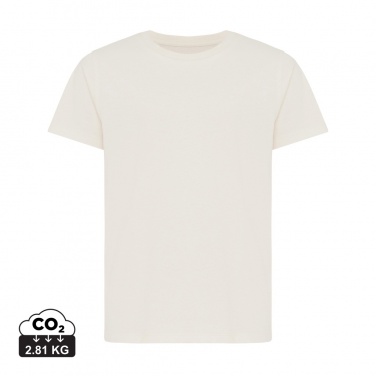 Logo trade promotional giveaway photo of: Iqoniq Koli kids lightweight recycled cotton t-shirt